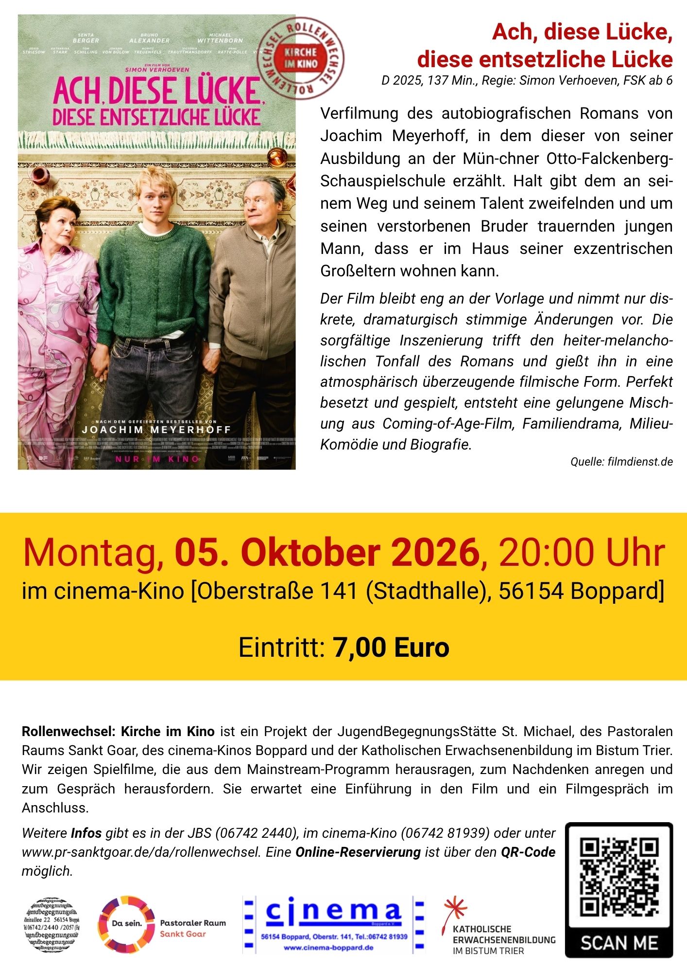 01_Ach diese Lücke, diese entsetzliche Lücke