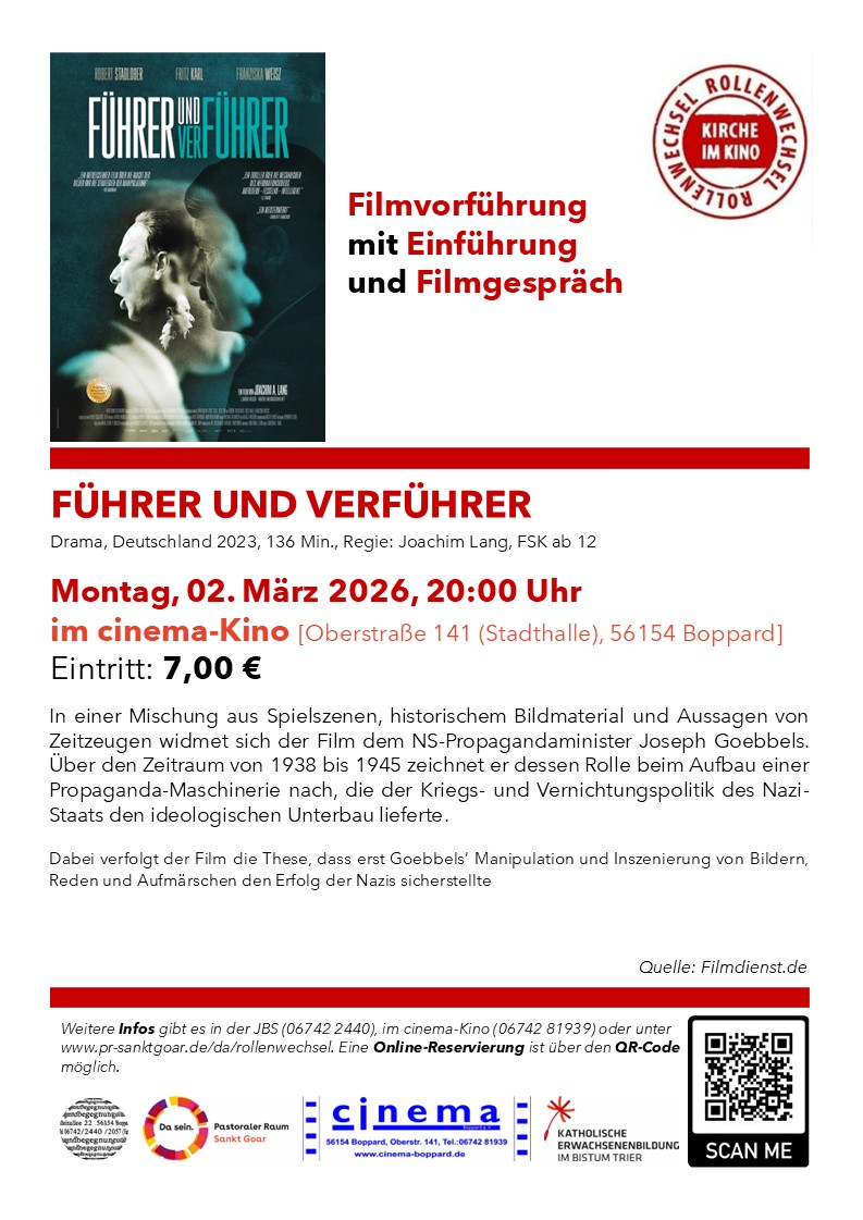 Drama, Deutschland 2023, 136 Min., Regie: Joachim Lang, FSK ab 12