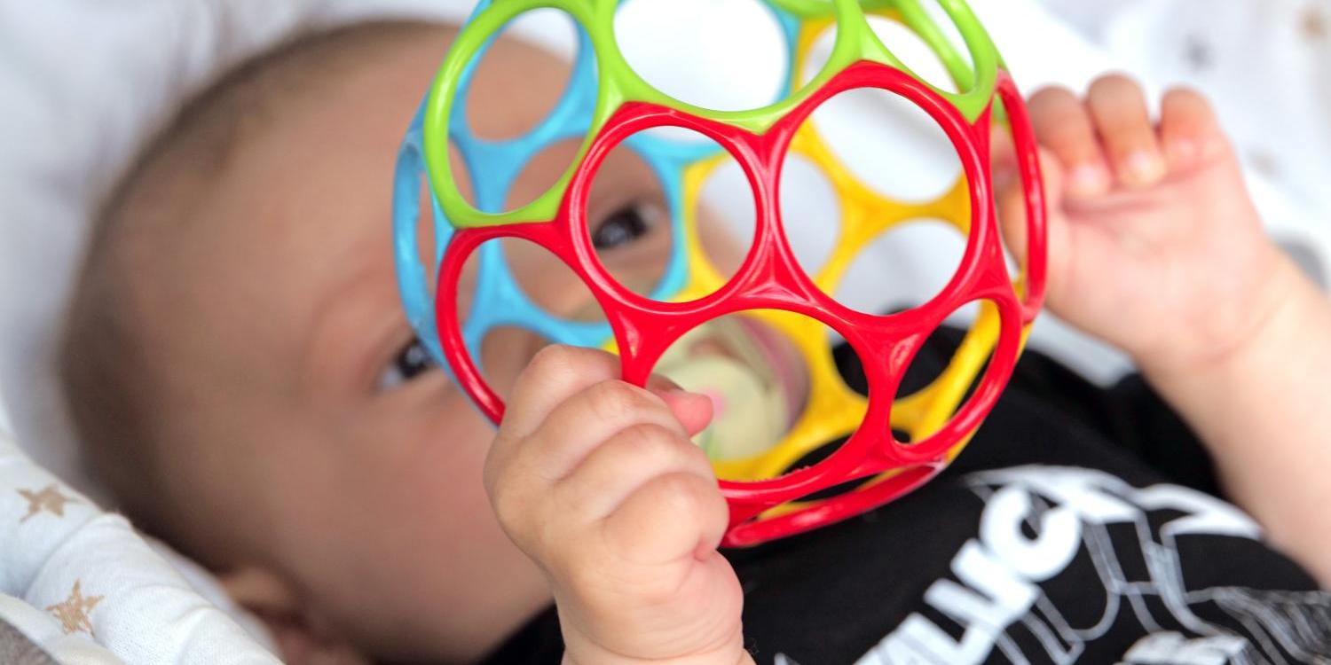 Baby befreift seine Welt