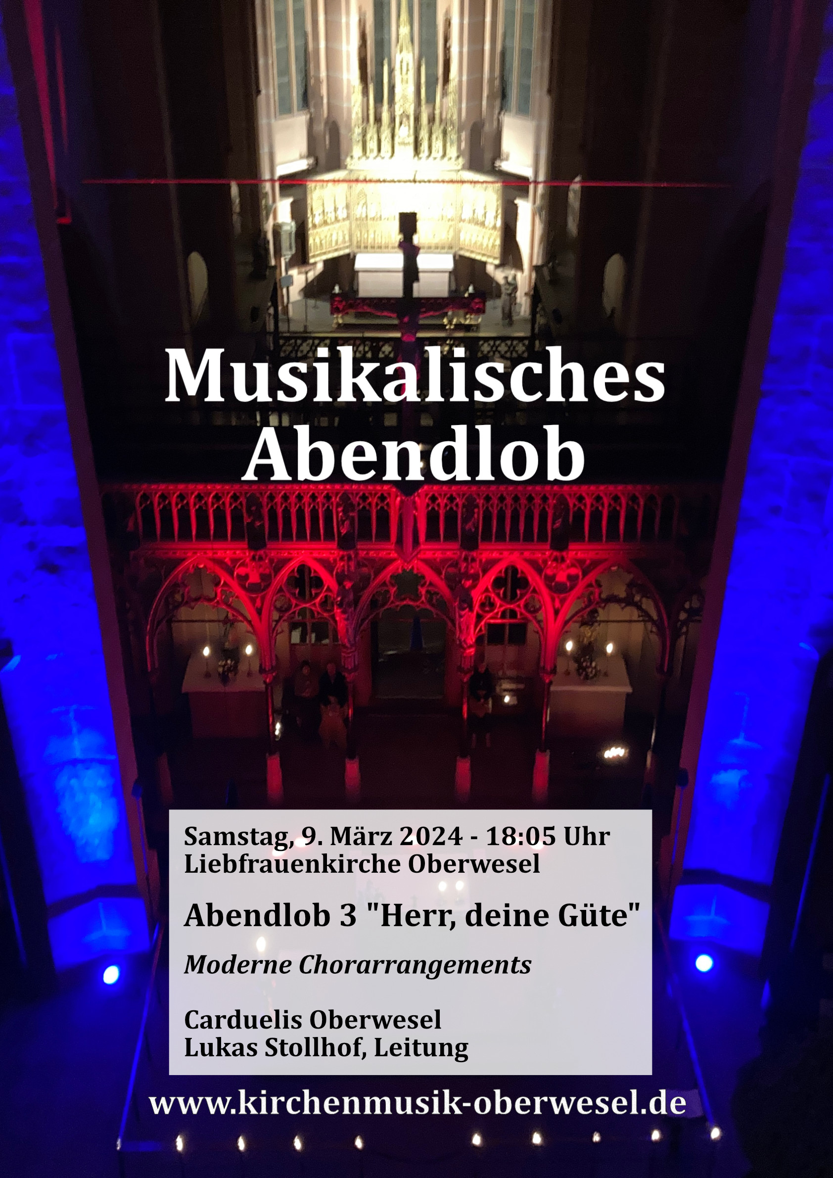 Musikalisches Abendlob am 9.3.2024