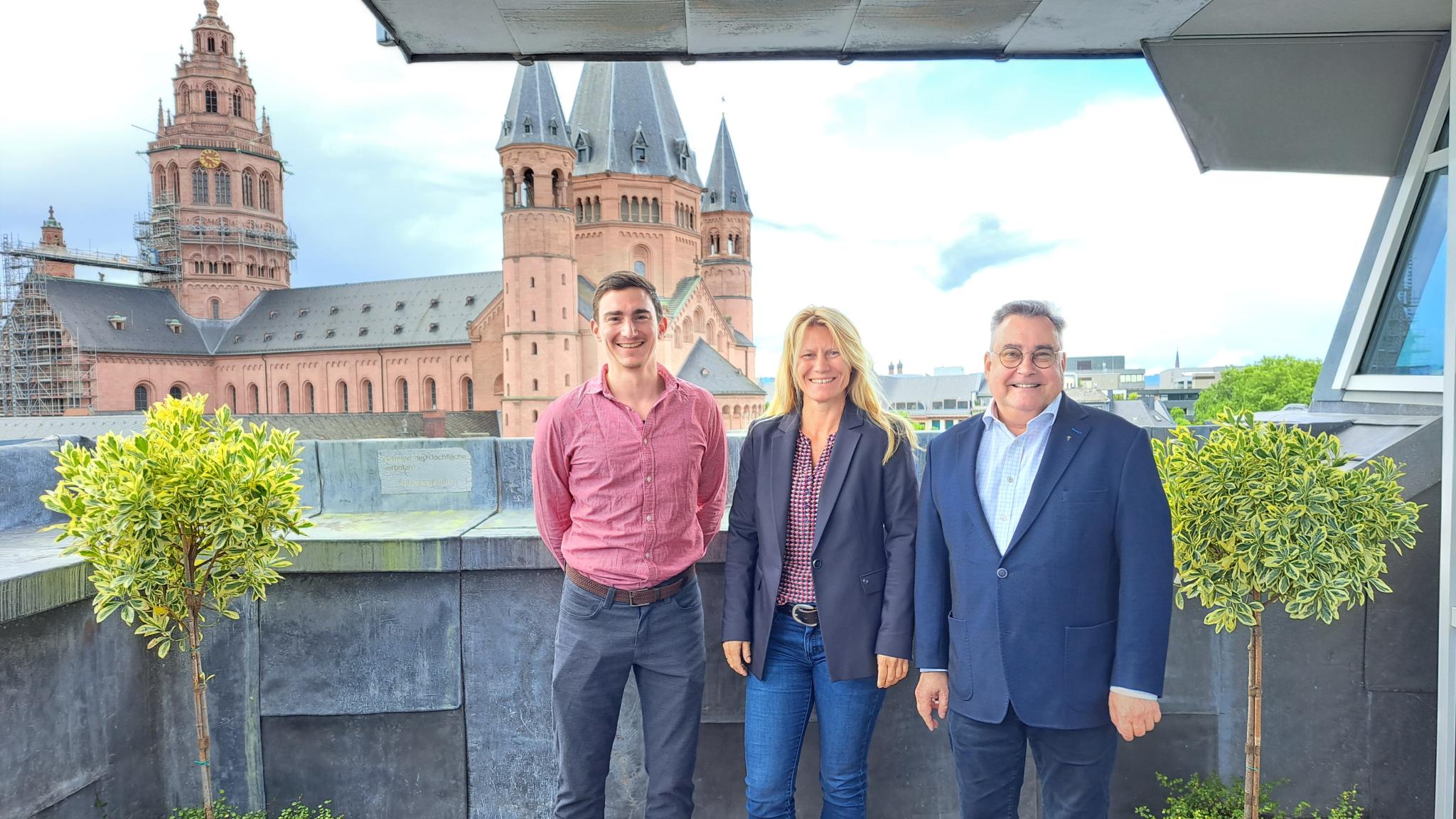 Leitungsteam in Mainz zur Teamklausur