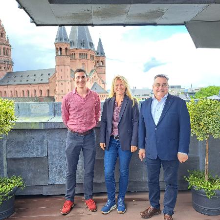 Leitungsteam in Mainz zur Teamklausur