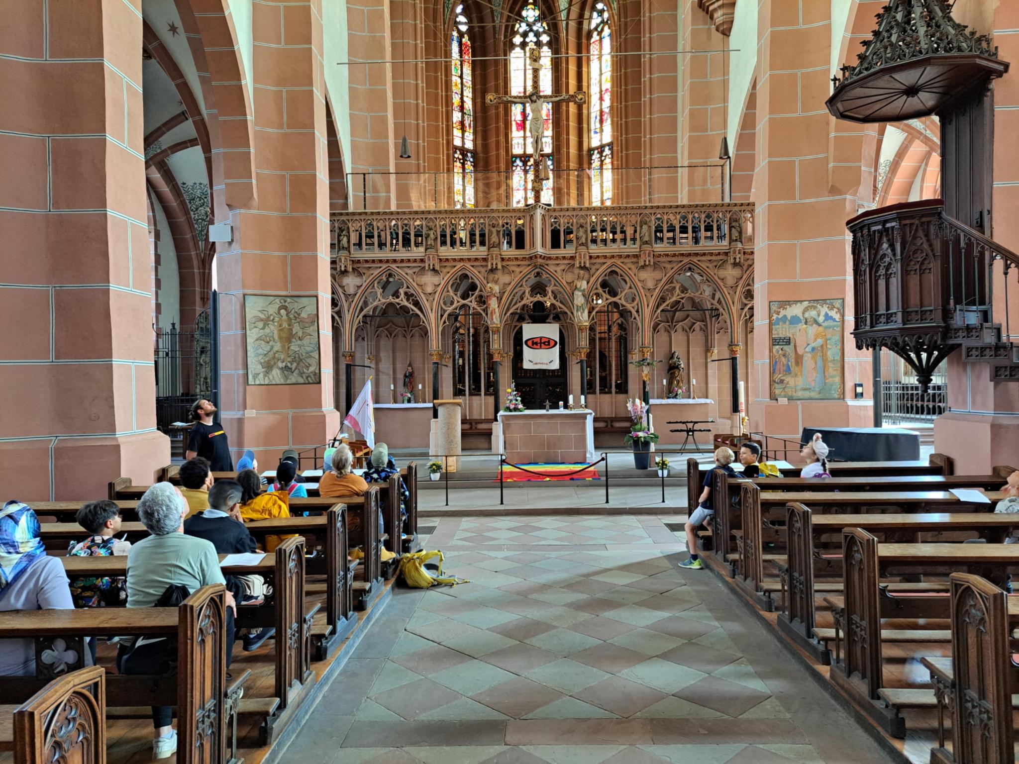 Besuch der Liebfrauenkirche (c) cl Besuch der Liebfrauenkirche