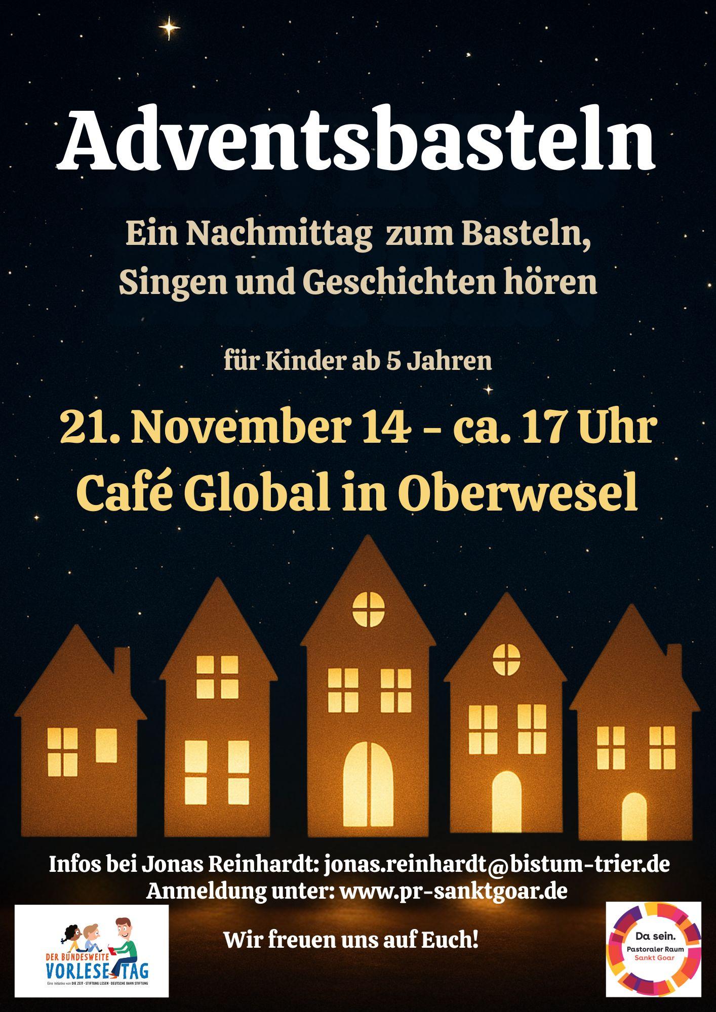 Adventsbasteln, 21.11.2025, Café Global