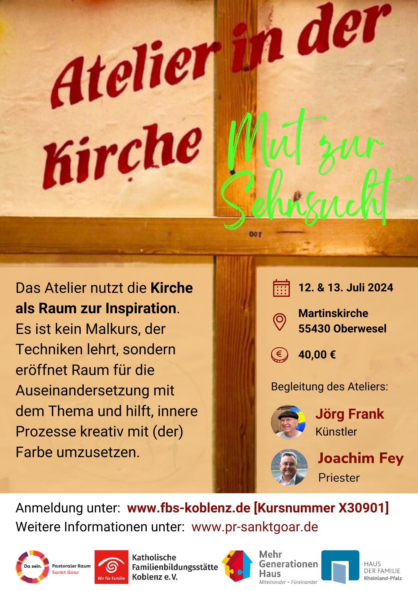 Atelier in der Kirche 2024