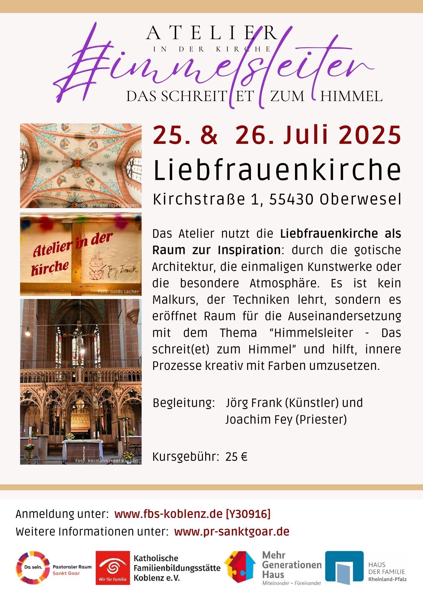 Atelier in der Kirche 2025