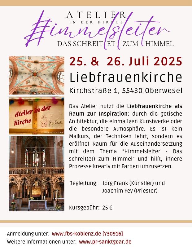 Atelier in der Kirche 2025
