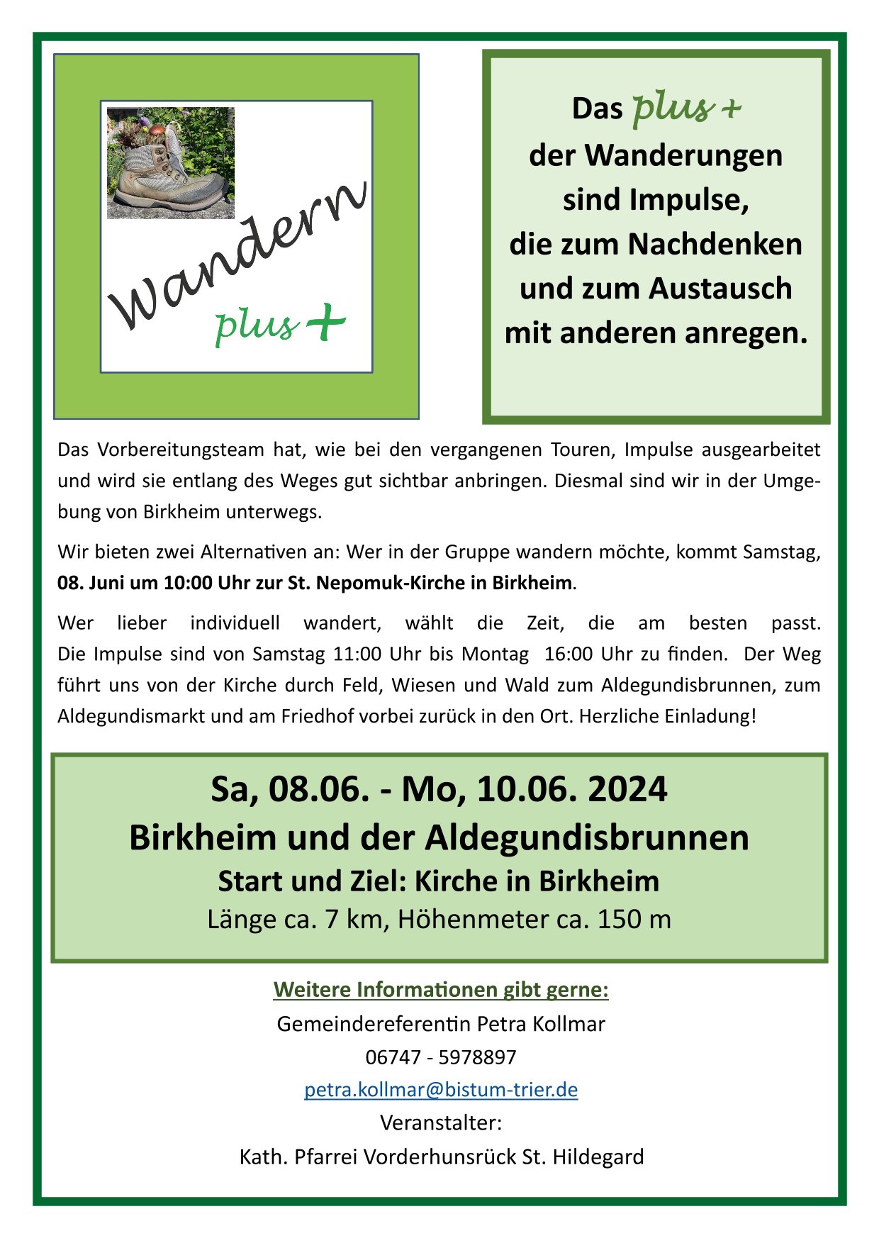 Wandern Plus + Birkheim 2024