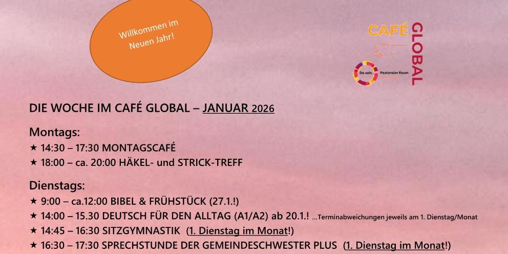 DIE WOCHE IM CAFÉ GLOBAL - Januar 2026_1