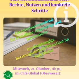 Der Weg zum Schwebehindertenausweis 21.10.2026