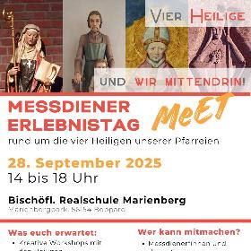 Flyer Messdiener-Erlebnistag 2025