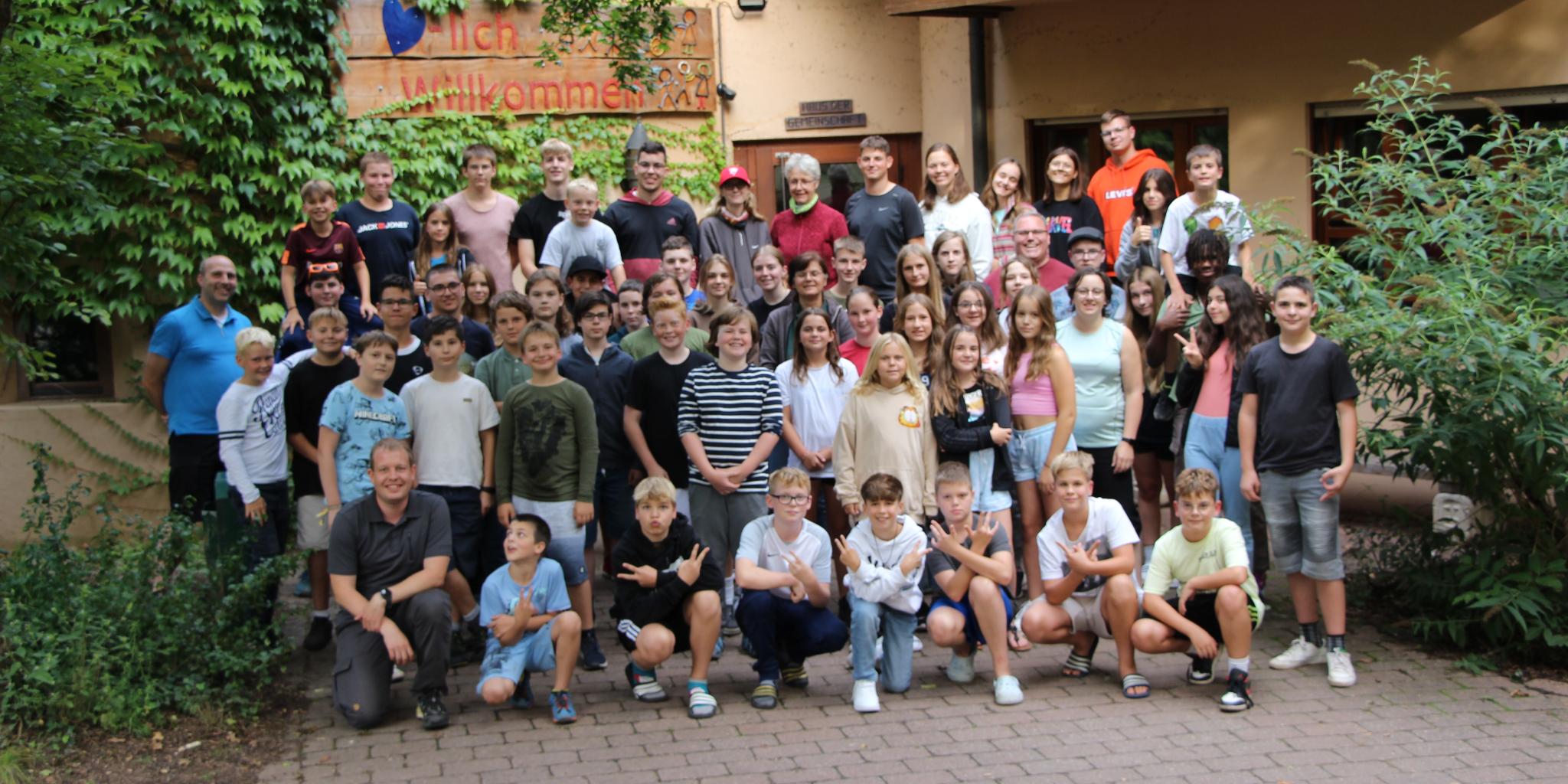 Gruppenfoto Sommerfreizeit