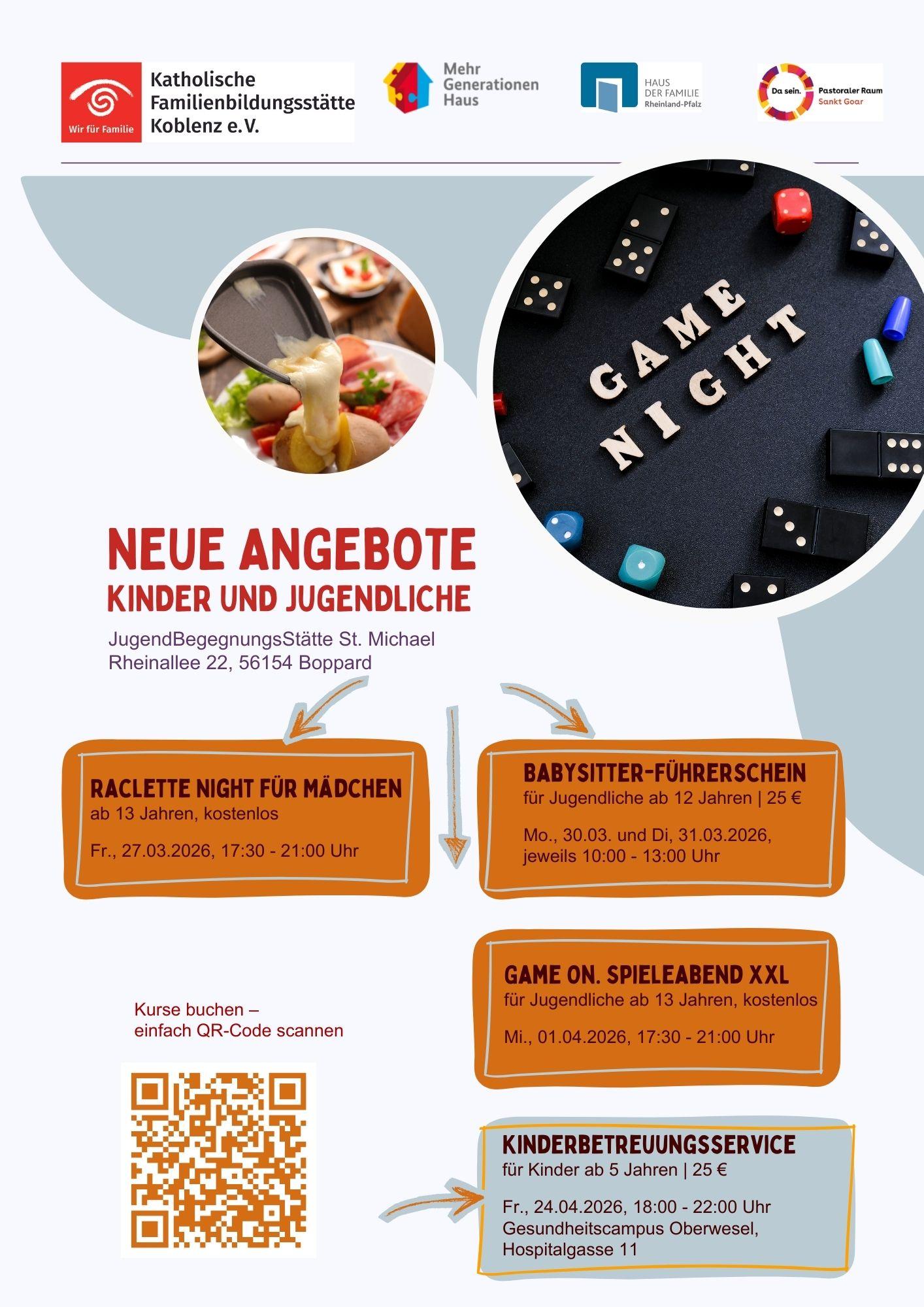 Angebote Kinder und Jugendliche März 2026