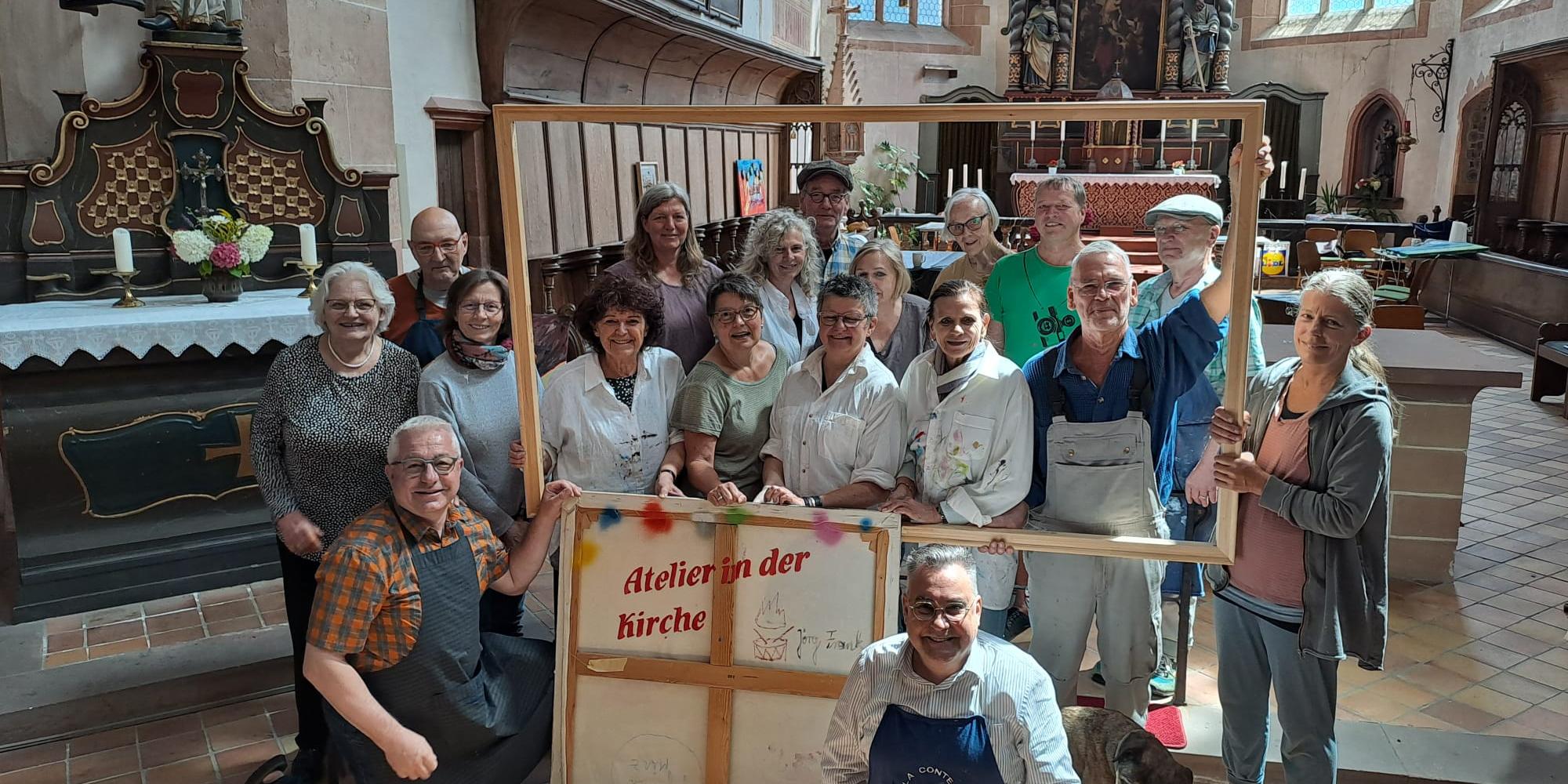 Atelier in der Kirche 2024 (c) Pastoraler Raum Sankt Goar Atelier in der Kirche 2024