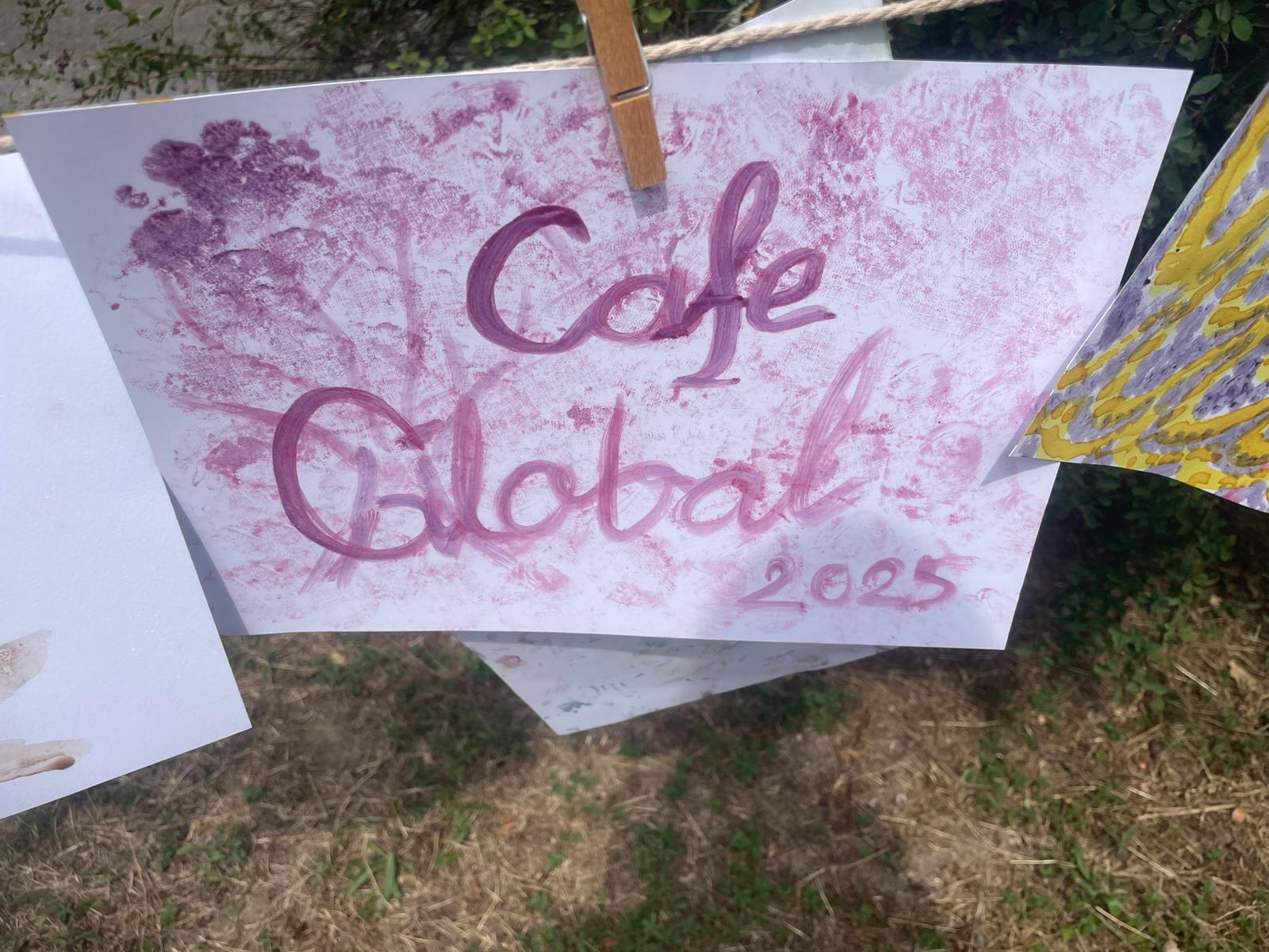Café Global Bild aus Naturfarben (c) cl Café Global Bild aus Naturfarben