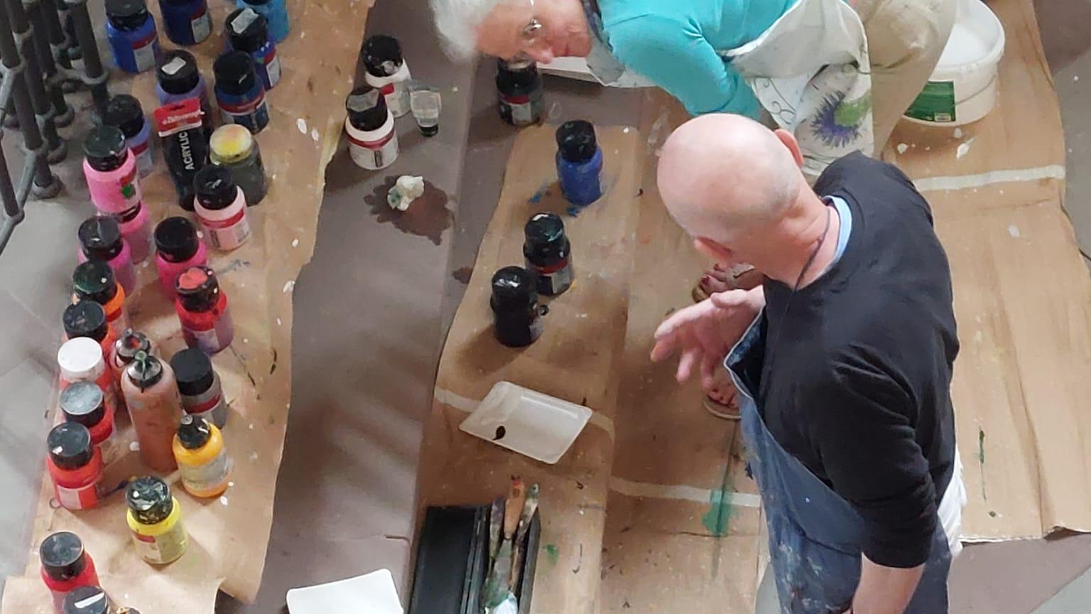 Atelier in der Kirche