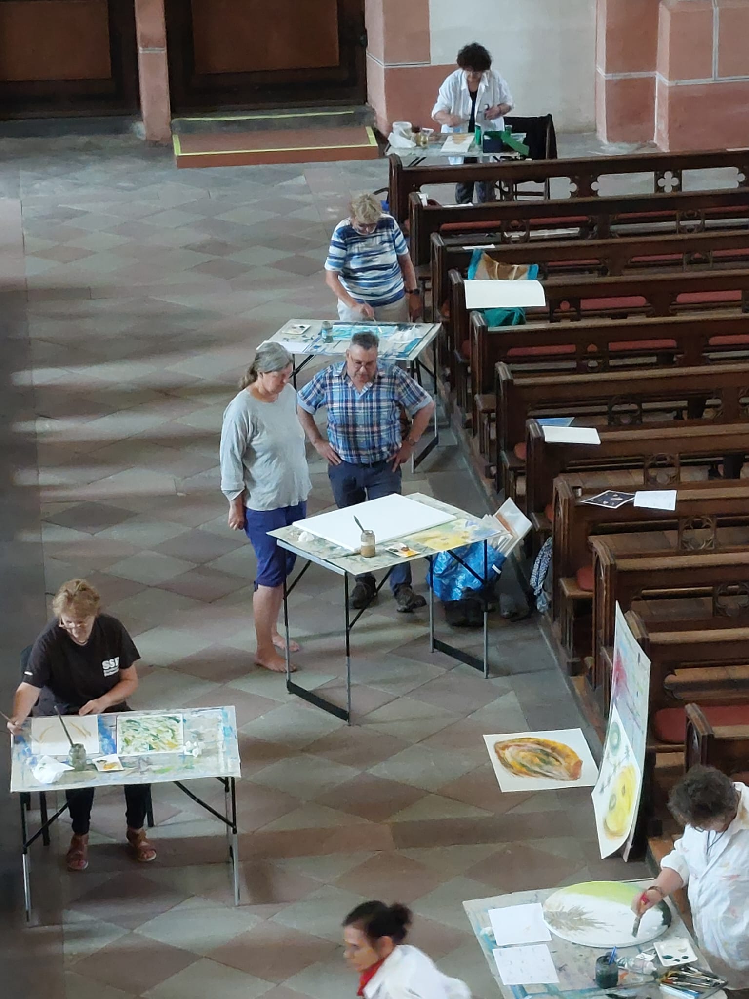 Atelier in der Kirche 2025 (c) Guido Lacher Atelier in der Kirche 2025