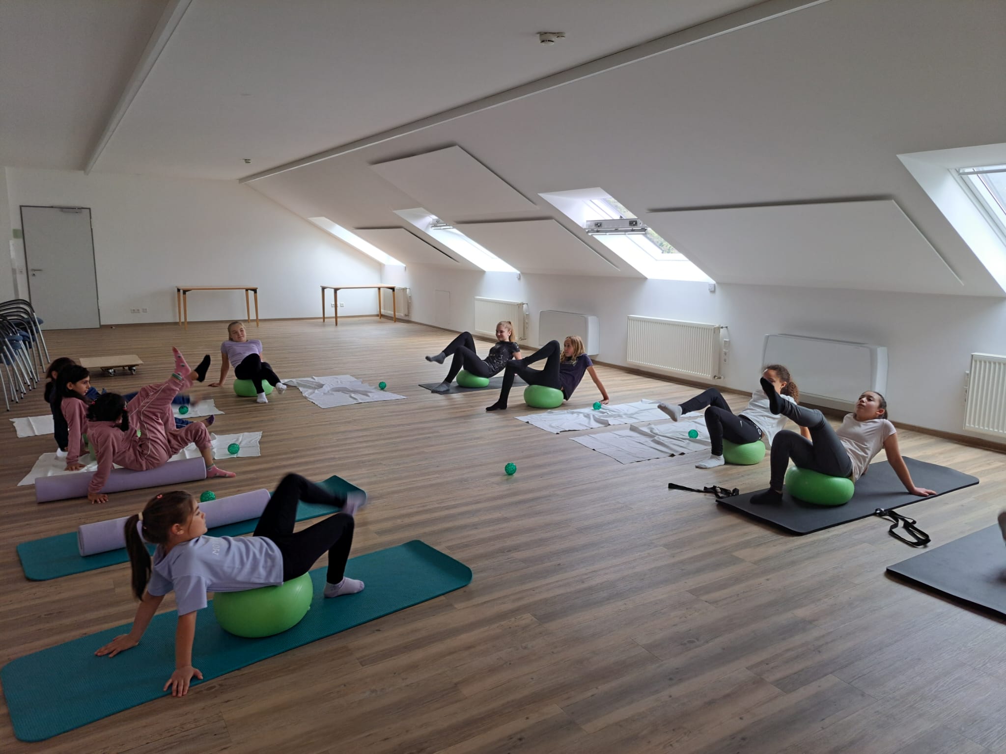 Pilates für Mädchen