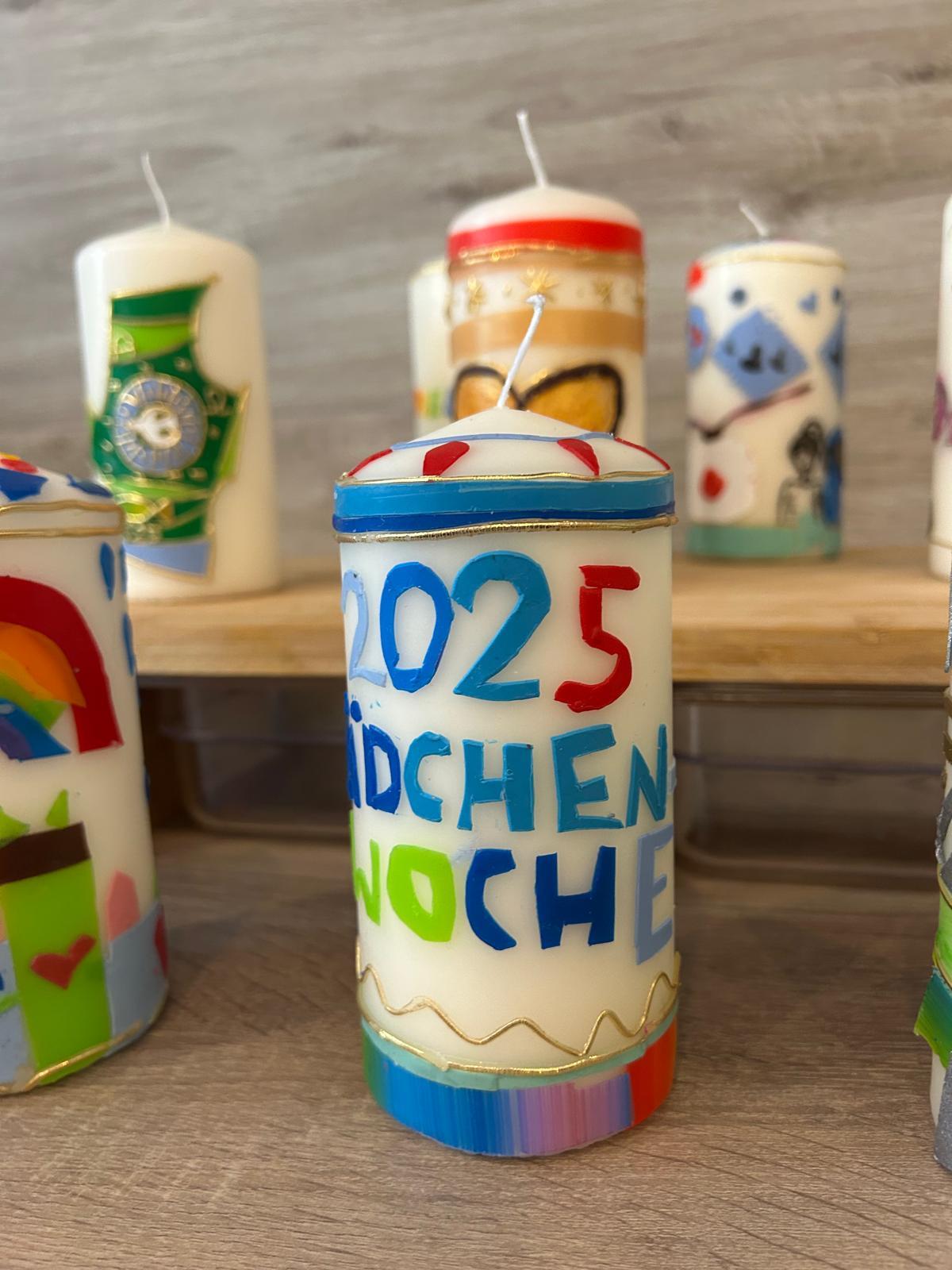 Kerzenworkshop bei der Mädchenwoche