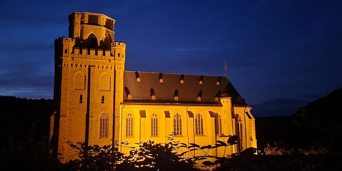 Martinskirche bei Nacht