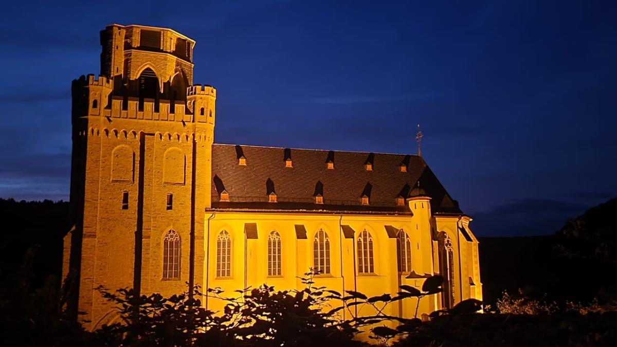 Martinskirche bei Nacht