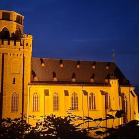 Martinskirche bei Nacht