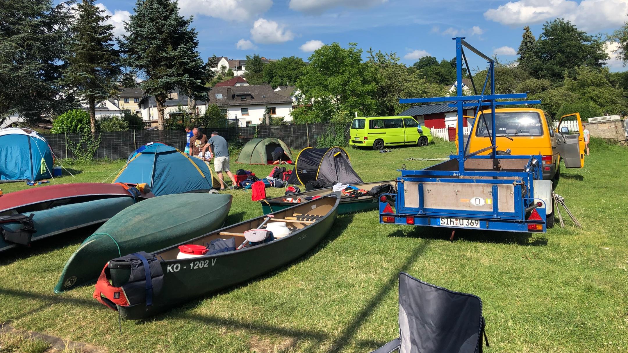 Vater-Sohn-Wochenende mit Camping