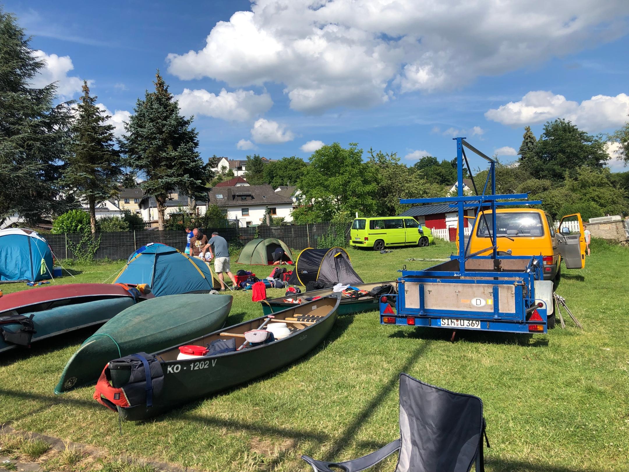 Vater-Sohn-Wochenende mit Camping