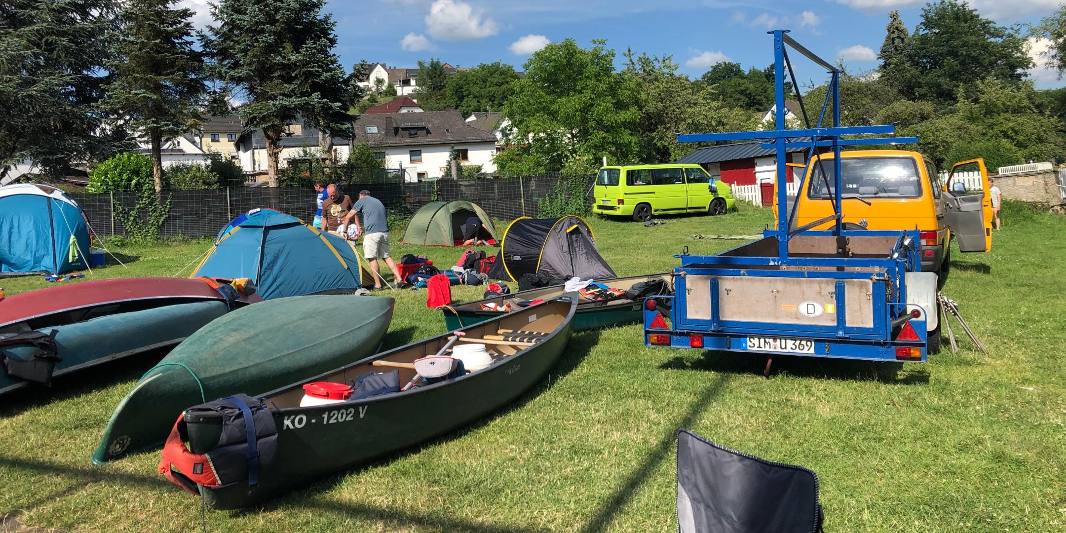 Vater-Sohn-Wochenende mit Camping