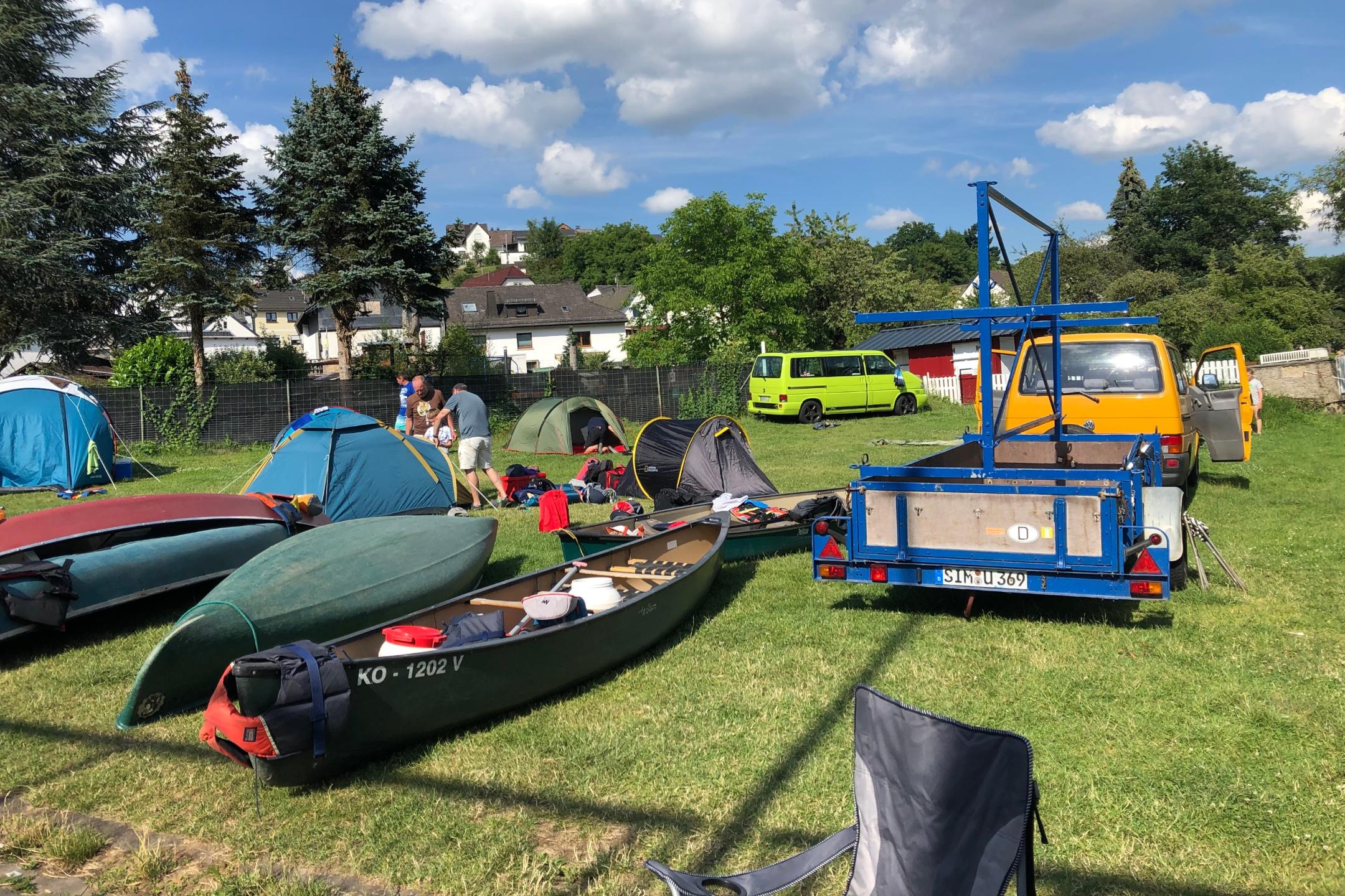 Vater-Sohn-Wochenende mit Camping