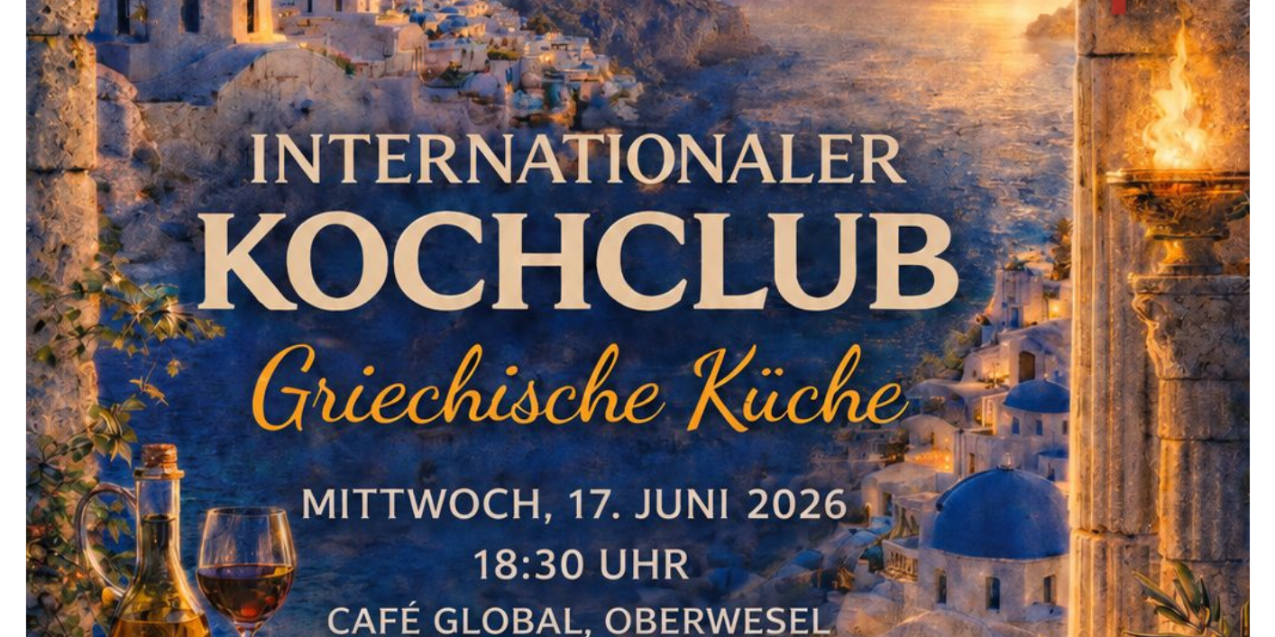 Internat. Kochclub 17.06.2026