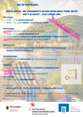Juli-Programm Café Global
