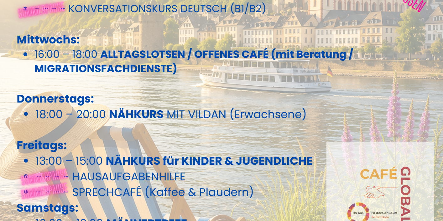 Juli-Programm Café Global