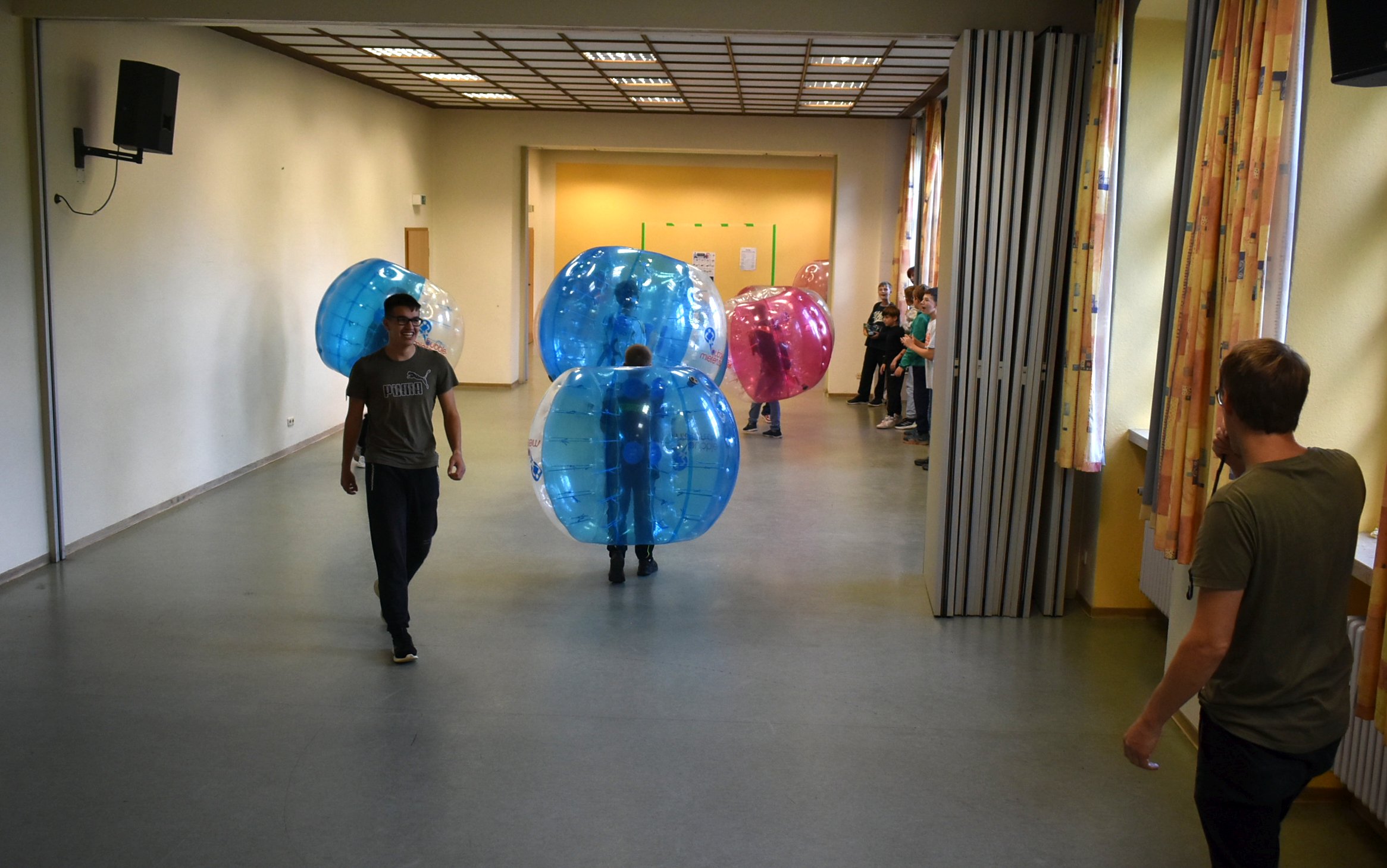 Jungentag Bubble Soccer