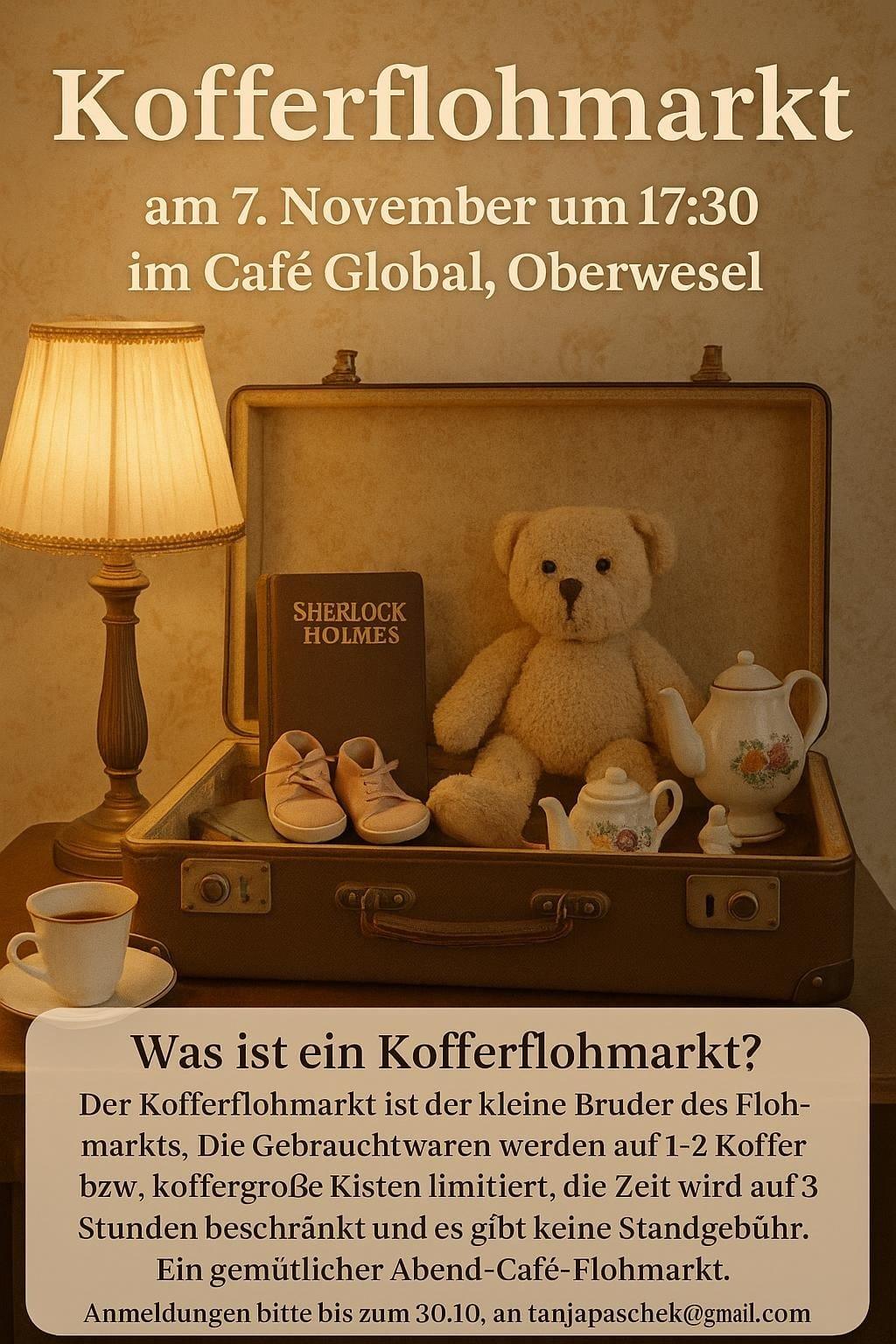 Kofferflohmarkt 7.11.