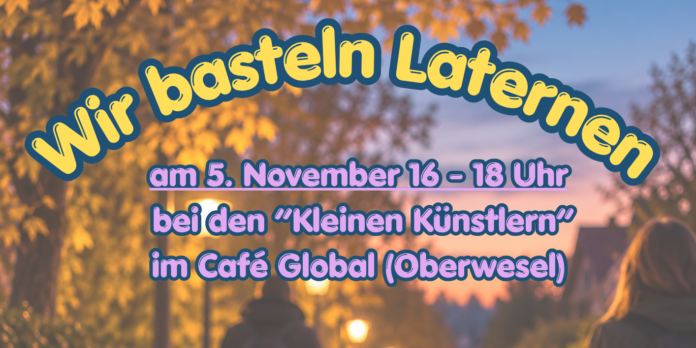 Laternenbasteln Anmeldung