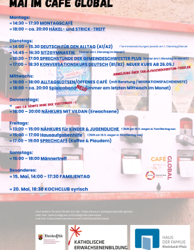 Programm Café Mai 2026