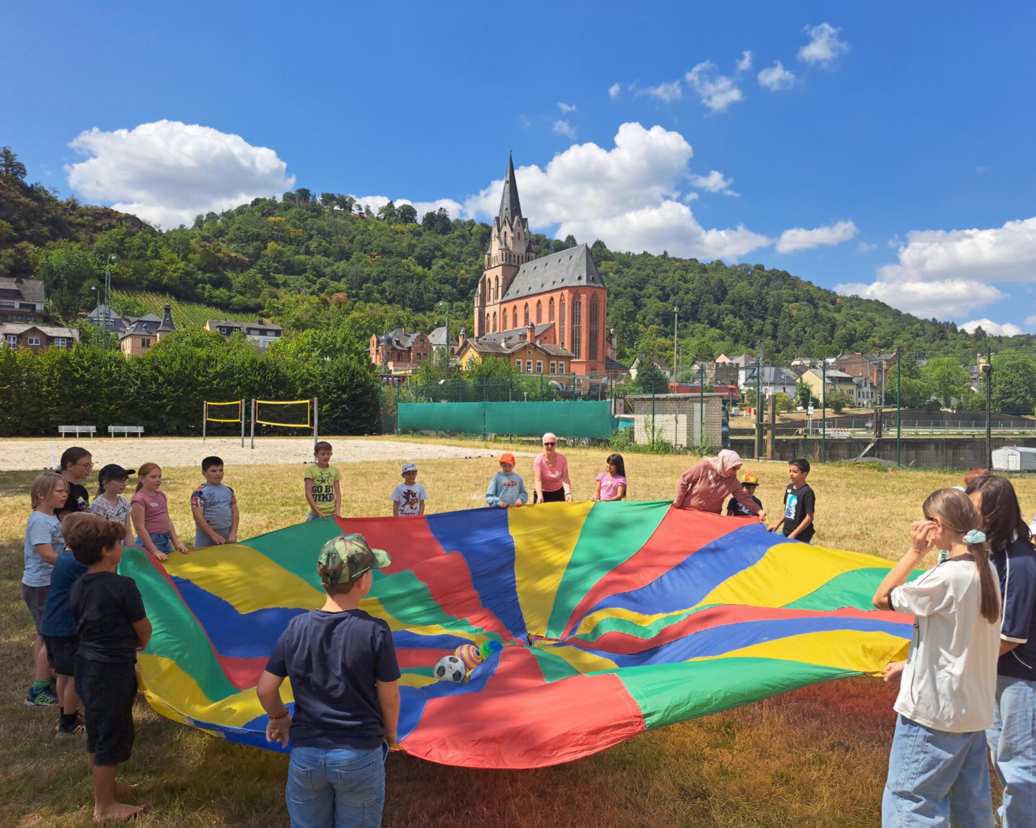 Schwungtuch (c) Pastoraler Raum Sankt Goar Schwungtuch