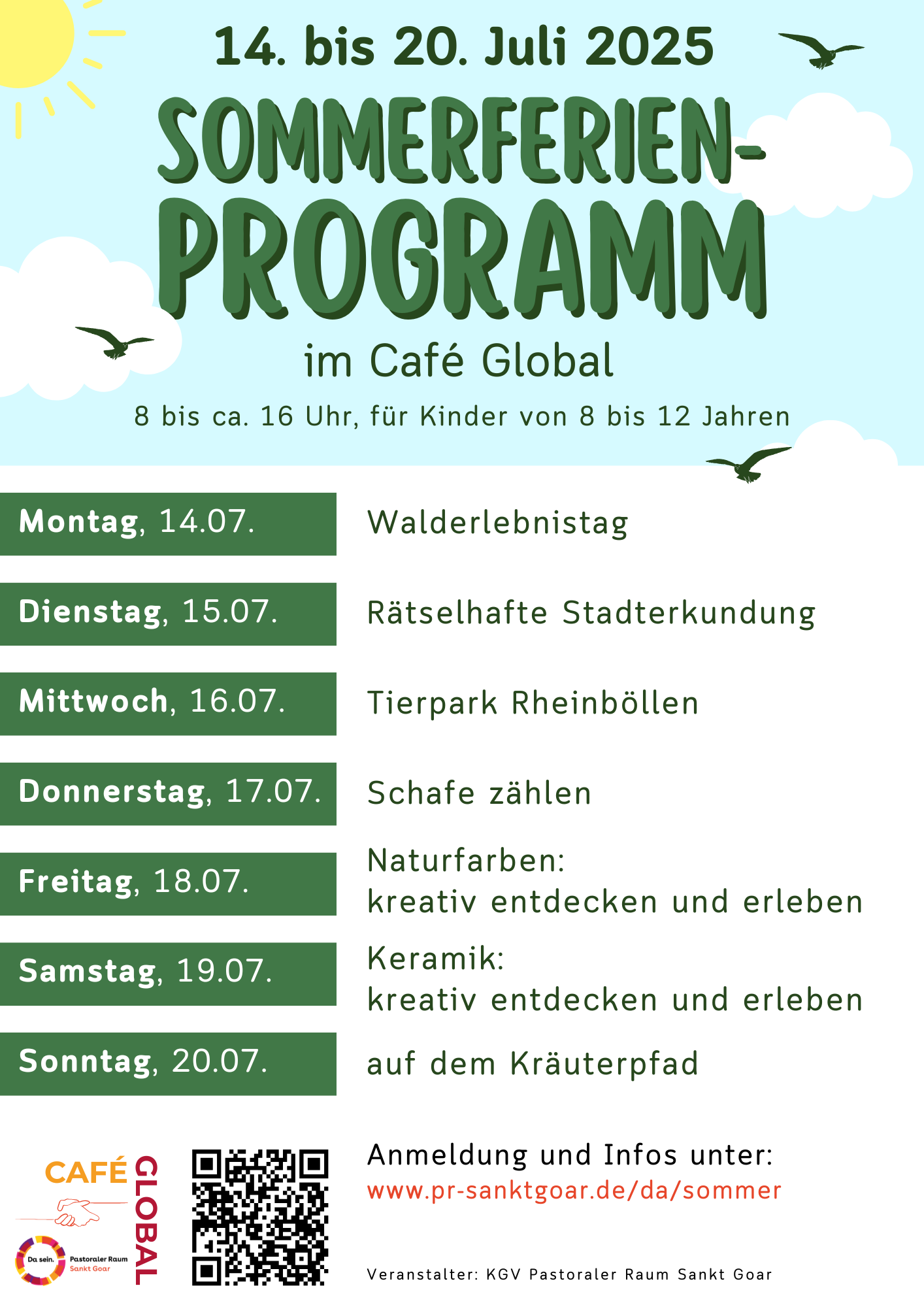 Sommerferienaktion 2025