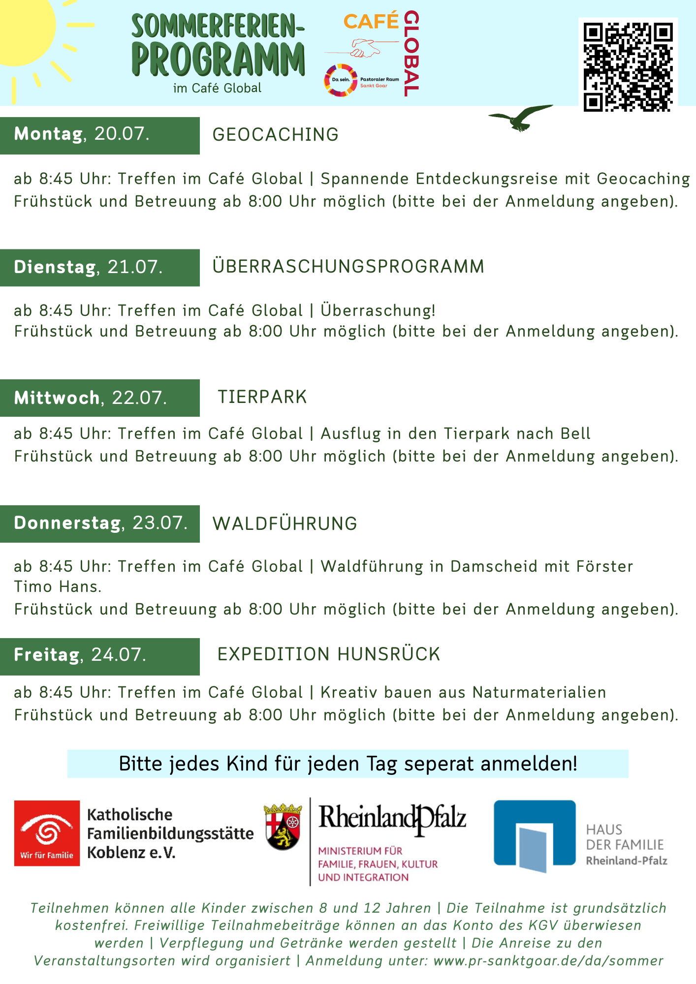 Sommerferienprogramm 2026-2