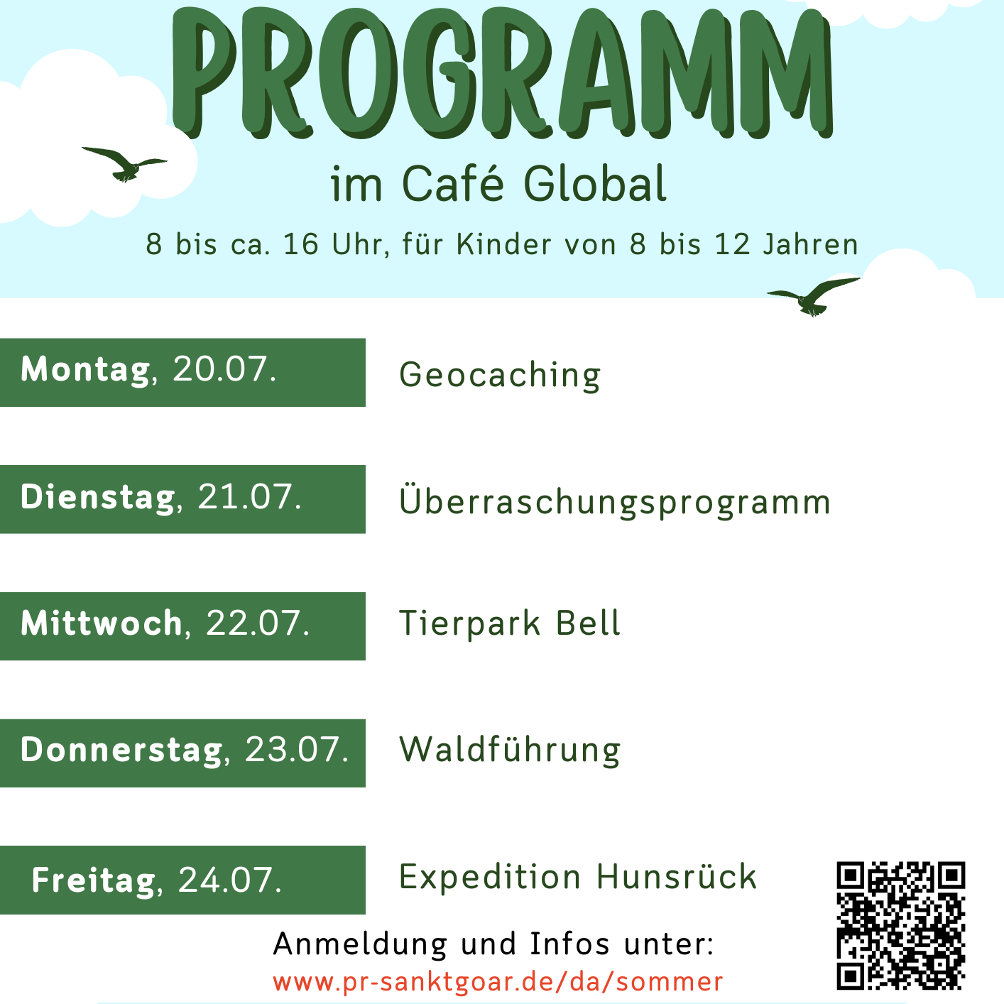 Sommerferienprogramm 2026