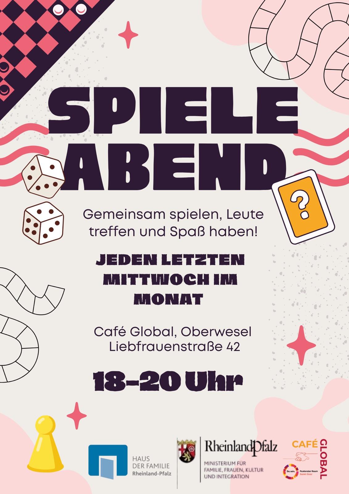 Spieleabend Café Global 2026