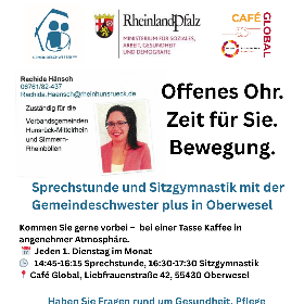 Gemeindeschwester plus im Café Global