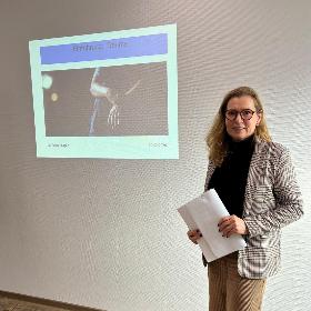 Dr. Petra Rösgen beim Fachforum 2026 (c) Haus der Familie Sankt Goar | Celine Gregor Dr. Petra Rösgen beim Fachforum 2026