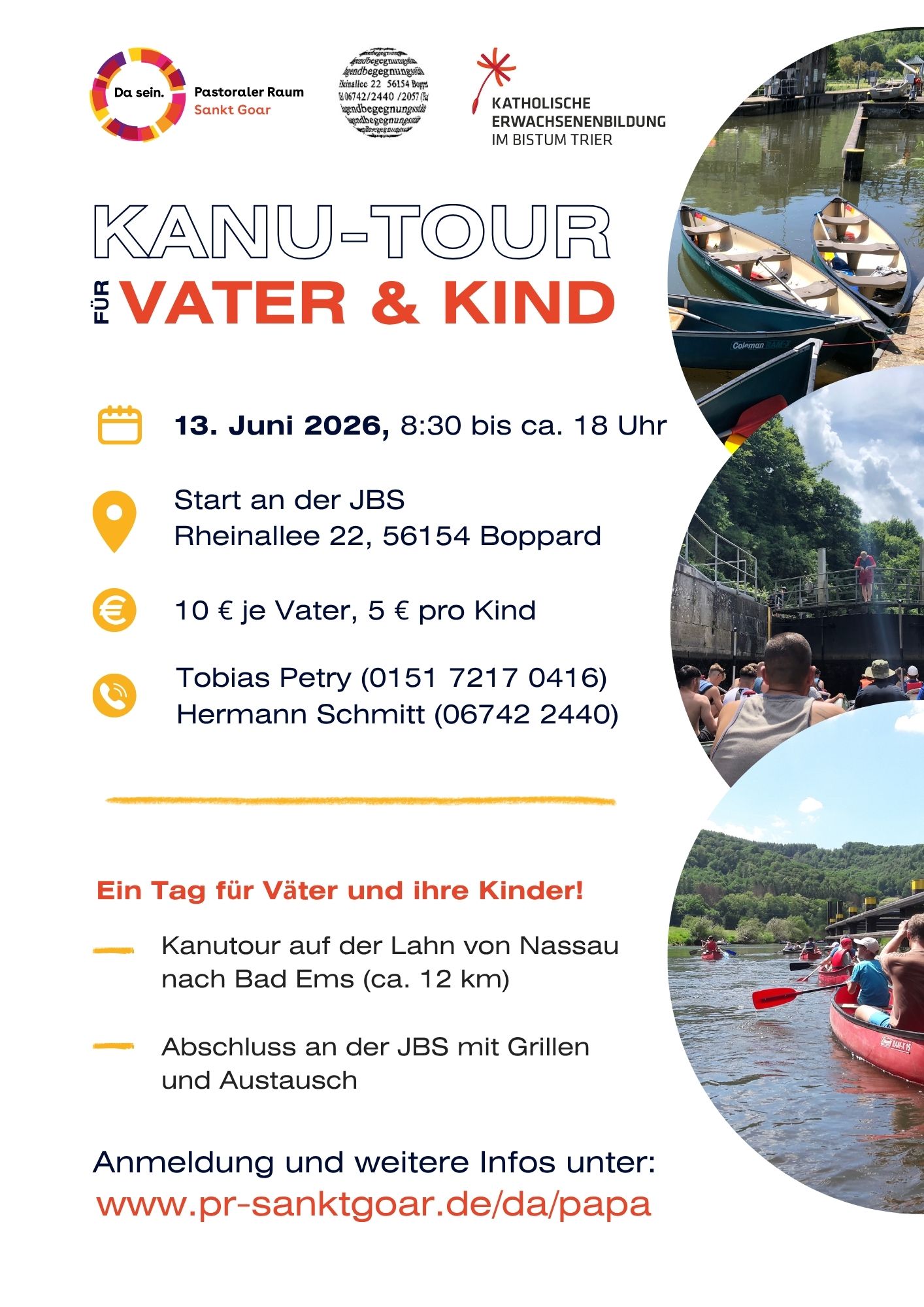 Vater-Kind- Paddeln 2026