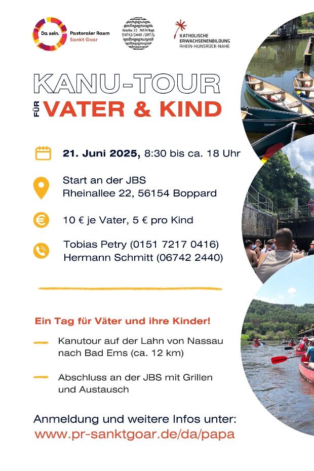 Vater-Kind- Paddeln 2025