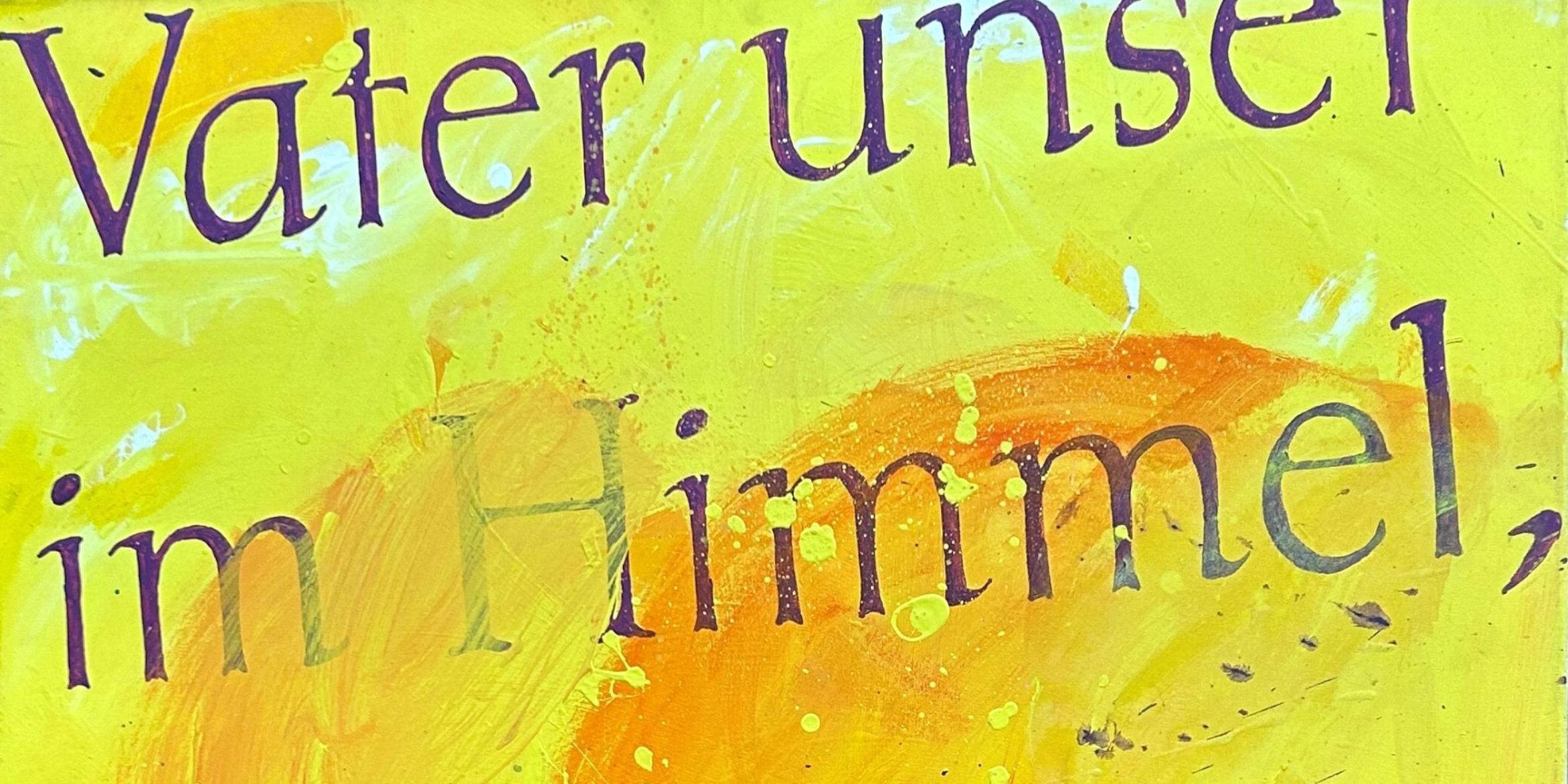 Wanderausstellung Vater unser mit Bildern von Jörg Frank