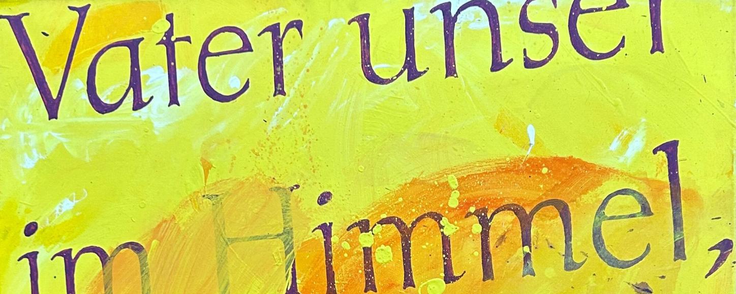 Wanderausstellung Vater unser mit Bildern von Jörg Frank