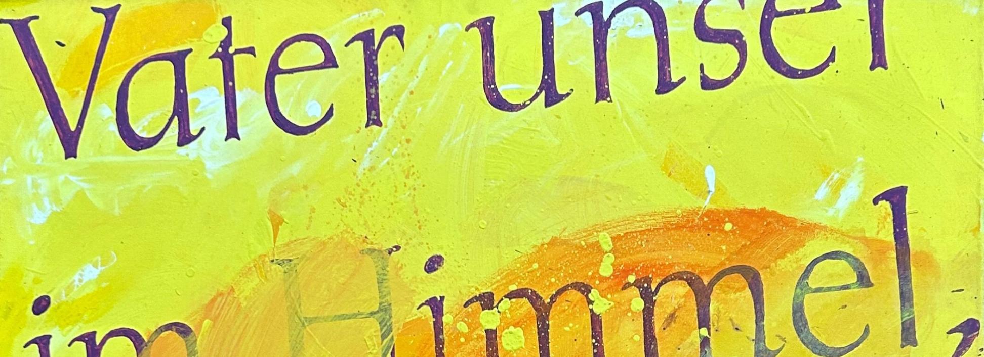 Wanderausstellung Vater unser mit Bildern von Jörg Frank