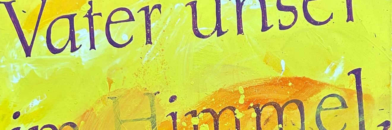 Wanderausstellung Vater unser mit Bildern von Jörg Frank